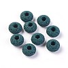 Natural Lava Rock European Beads G-I220-H14-1