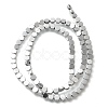 Electroplated Synthetic Non-magnetic Hematite Beads Strands G-C154-B01-01C-2