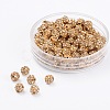 Polymer Clay Rhinestone Beads RB-A053-4mm-14-1