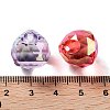 UV Plating Transparent Acrylic Pendants MACR-K356-04B-3