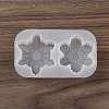 Christmas Theme DIY Snowflake Shape Silicone Candle Molds SIMO-P010-B01-2