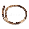 Natural Banded Agate Beads Strands G-Z144-A01-01B-3