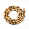 Natural Yellow Opal Beads Strands G-T140-75D-2