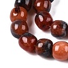 Dyed Natural White Jade Beads Strands G-T138-D23-3