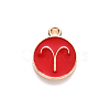 Alloy Enamel Pendants ENAM-S124-01A-07A-2