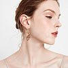DIY Leaf Dangle Earring Making Kits DIY-OC0006-29-5