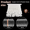4.6~5 Yards Polyester Tassel Lace Ribbon OCOR-GA0002-16B-2
