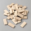 Wood Grooved Dowel Pins AJEW-WH0596-357B-1