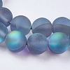 Synthetic Moonstone Beads Strands G-E468-G02-8mm-3