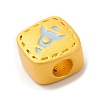 Zinc Alloy Enamel European Beads ENAM-I056-01B-02-3