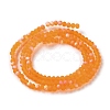 Imitation Jade Glass Beads Strands EGLA-YW0003-19A-22-3