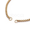 304 Stainless Steel Slider Bracelet/Bolo Bracelets Making MAK-L024-01G-3