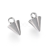 Tarnish Resistant 304 Stainless Steel Pendants X-STAS-G214-47P-03-1