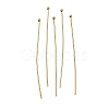Brass Ball Head Pins KK-H502-03F-G-1
