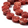 Natural Red Jasper Beads Strands G-D475-01N-4