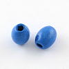 Dyed Natural Wood Beads X-WOOD-R249-032-2