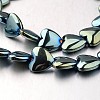 Electroplate Non-magnetic Synthetic Hematite Bead Strands G-F300-22D-07-1
