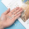 Plating Acrylic Beads PACR-YW0001-08G-7