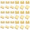 200Pcs 2 Styles Electroplate Glass Seed Beads SEED-BBC0001-01-7