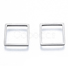 Non-Tarnish 201 Stainless Steel Linking Rings STAS-N090-T01-1-1