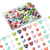 120Pcs 3 Styles Imitation Gemstone Acrylic Beads Sets OACR-FS0001-84-3