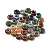 Natural Indian Agate European Beads X-G-G740-12x6mm-11-1