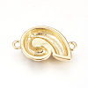 Brass Enamel Links connectors X-ZIRC-L078-034G-NR-2
