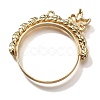 Alloy Open Back Bezel Pendants PALLOY-I223-03LG-1