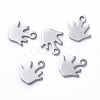 Tarnish Resistant 304 Stainless Steel Charms STAS-E466-23P-1