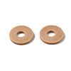 Flat Round Handmade Polymer Clay Beads CLAY-R067-10mm-37-7