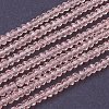 Transparent Glass Beads Strands X-GLAA-R135-2mm-12-2