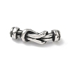 304 Stainless Steel Knot Connector Charms STAS-H238-05B-AS-1