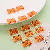 Transparent Acrylic Pendants TACR-T024-02BA-921-6