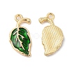 Eco-friendly Alloy Enamel Pendants PALLOY-M212-17G-2