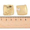 304 Stainless Steel Stud Earrings EJEW-D309-01G-5