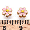 Light Gold Tone Alloy Enamel Beads ENAM-WH0057-43C-3