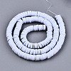 Handmade Polymer Clay Beads Strands X-CLAY-R089-6mm-024-2