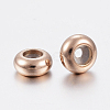 202 Stainless Steel Beads STAS-F148-6mm-07RG-2
