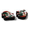 Santa Claus Christmas Food Grade Eco-Friendly Silicone Beads LS-SIL-D001-02-3