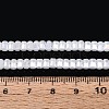 Electroplate Imitation Jade Glass Beads Strands EGLA-N022-09A-D03-4