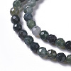 Natural Moss Agate Beads Strands X-G-F596-21-3mm-3