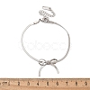 304 Stainless Steel Herringbone Chains Bracelets BJEW-C084-01P-6