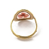 316 Stainless Steel with Epoxy Resin Ring RJEW-Z031-02A-3