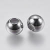 304 Stainless Steel Beads X-STAS-F139-062P-8mm-2