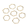 Brass Linking Rings KK-F831-013C-G-RS-1