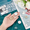DIY Blank Dome Brooch Making Kit STAS-UN0044-51-3