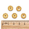Iron Crystal Rhinestone Spacer Beads RB-A007-10MM-G-4