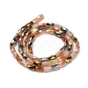 Electroplate Glass Beads Strands EGLA-D030-07B-2