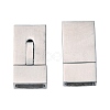 Tarnish Resistant 304 Stainless Steel Bayonet Clasps STAS-P180-38P-2