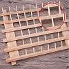 60 Spools Solid Wood Sewing Embroidery Thread Stand Holder Rack ODIS-WH0001-01-5